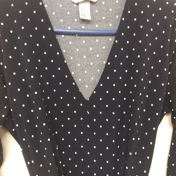 Blue Polka Dot Medium H&M Dress - Picture 2 of 4
